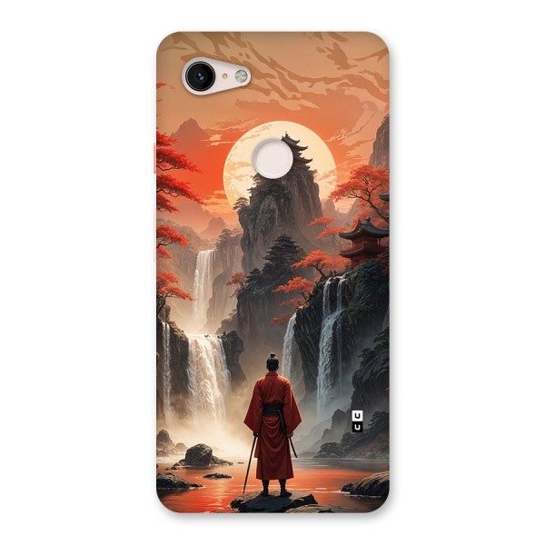 Ancient Waterfall Back Case for Google Pixel 3 XL