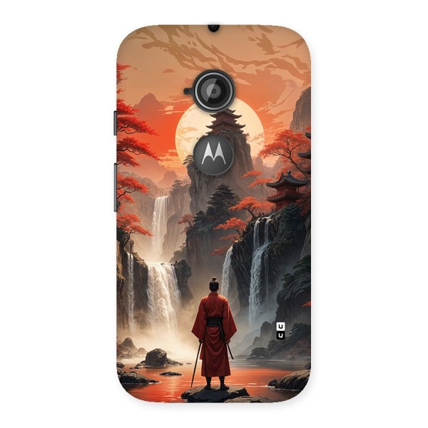Ancient Waterfall Back Case for Moto E 2nd Gen