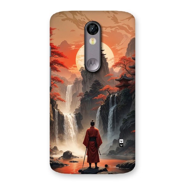 Ancient Waterfall Back Case for Moto X Force