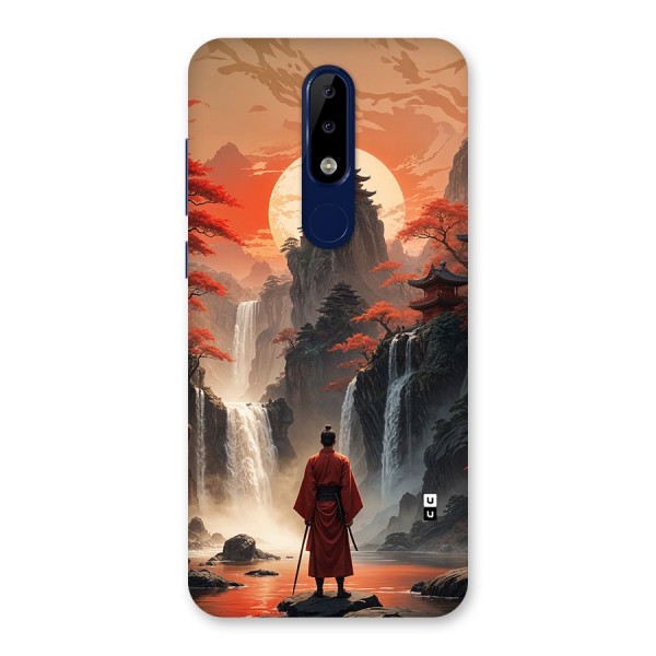 Ancient Waterfall Back Case for Nokia 5.1 Plus