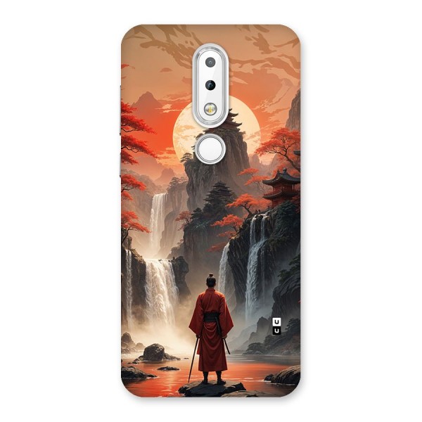 Ancient Waterfall Back Case for Nokia 6.1 Plus
