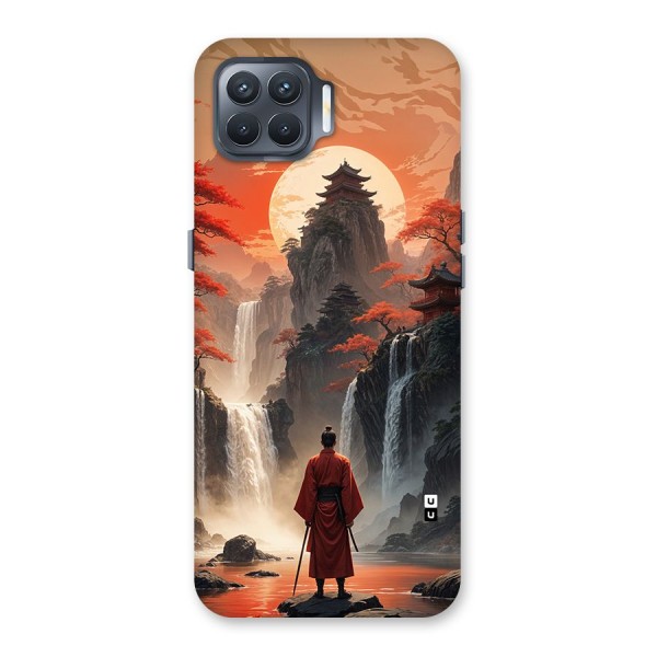 Ancient Waterfall Back Case for Oppo F17 Pro