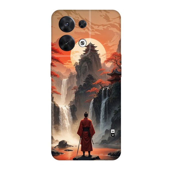 Ancient Waterfall Back Case for Oppo Reno8 5G