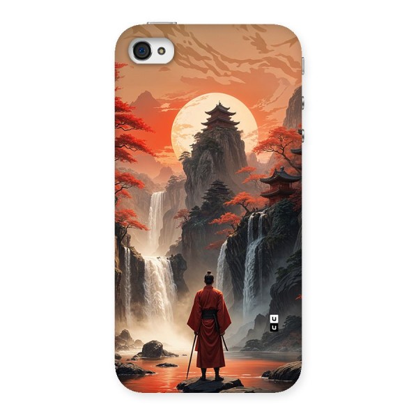 Ancient Waterfall Back Case for iPhone 4 4s