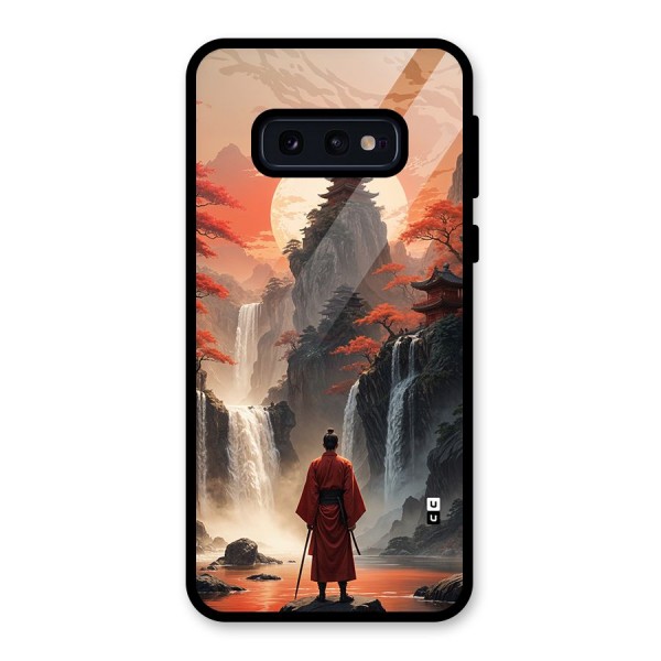 Ancient Waterfall Glass Back Case for Galaxy S10e