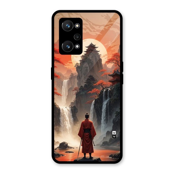 Ancient Waterfall Glass Back Case for Realme GT Neo 3T