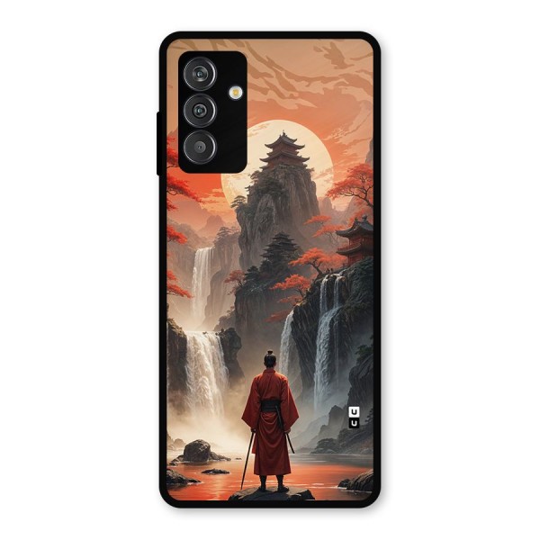 Ancient Waterfall Metal Back Case for Galaxy F13