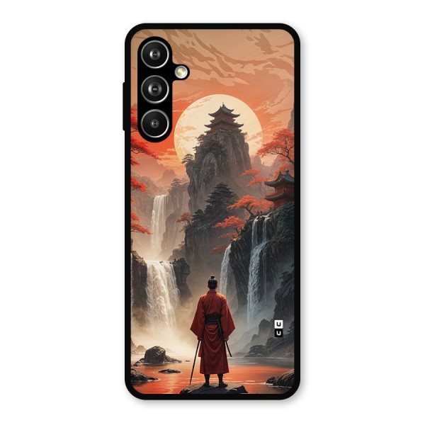 Ancient Waterfall Metal Back Case for Galaxy F54