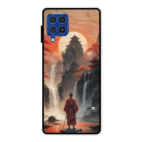 Ancient Waterfall Metal Back Case for Galaxy F62