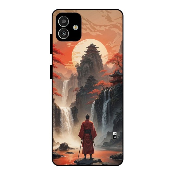 Ancient Waterfall Metal Back Case for Galaxy M13 5G