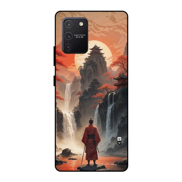 Ancient Waterfall Metal Back Case for Galaxy S10 Lite