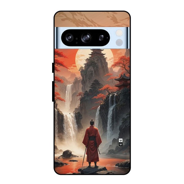 Ancient Waterfall Metal Back Case for Google Pixel 8 Pro