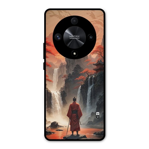 Ancient Waterfall Metal Back Case for Honor X9b