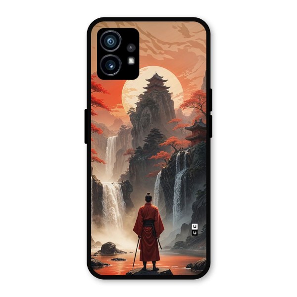 Ancient Waterfall Metal Back Case for Nothing Phone 1