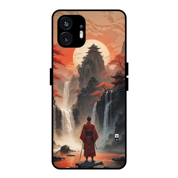 Ancient Waterfall Metal Back Case for Nothing Phone 2