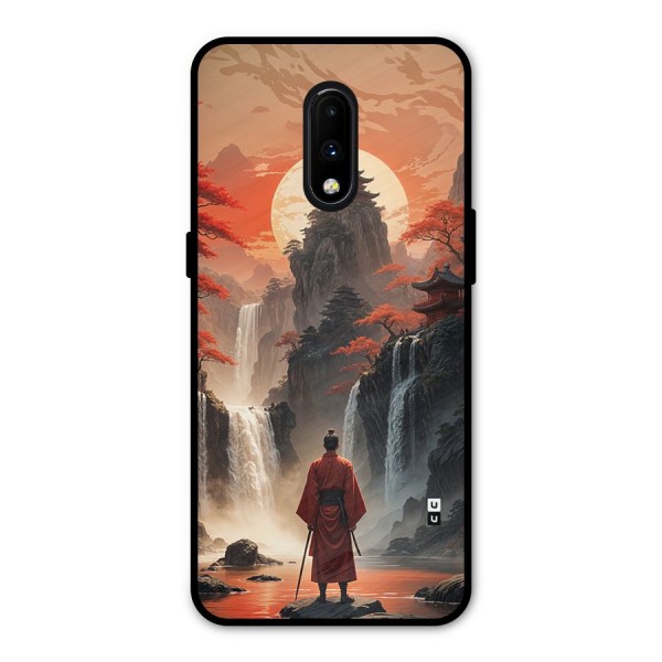 Ancient Waterfall Metal Back Case for OnePlus 7