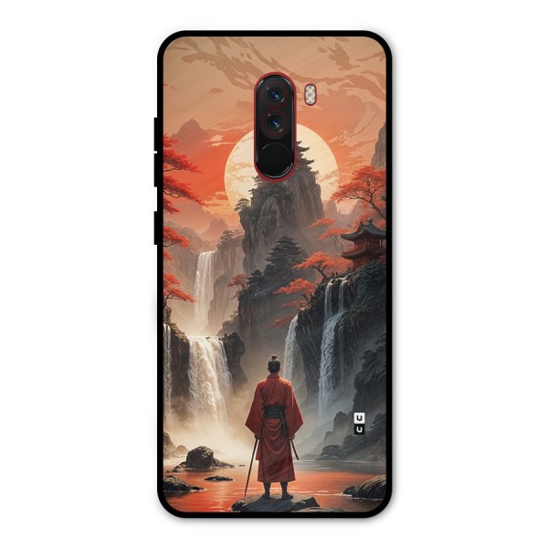 Ancient Waterfall Metal Back Case for Poco F1