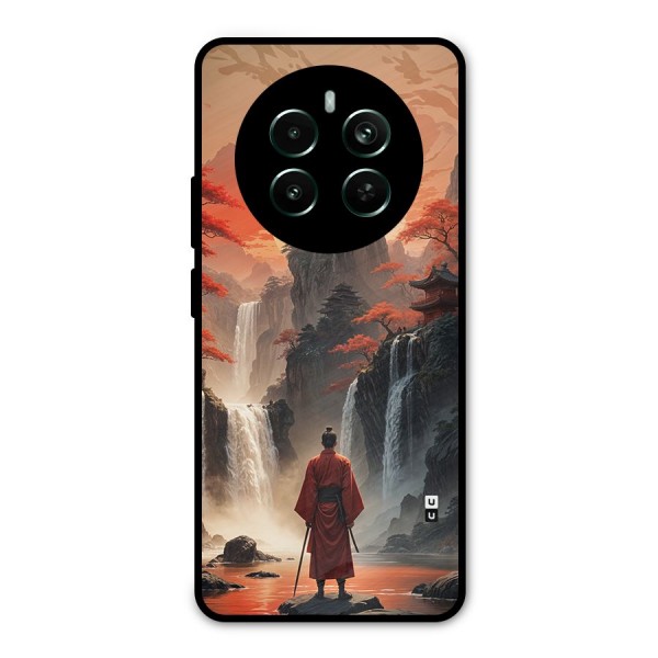Ancient Waterfall Metal Back Case for Realme 12 Plus