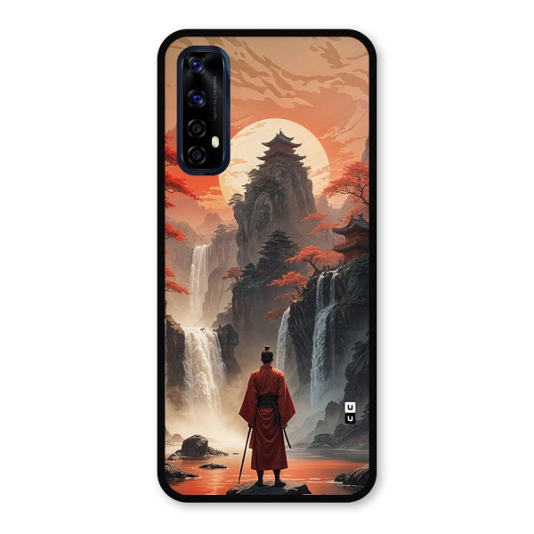 Ancient Waterfall Metal Back Case for Realme 7