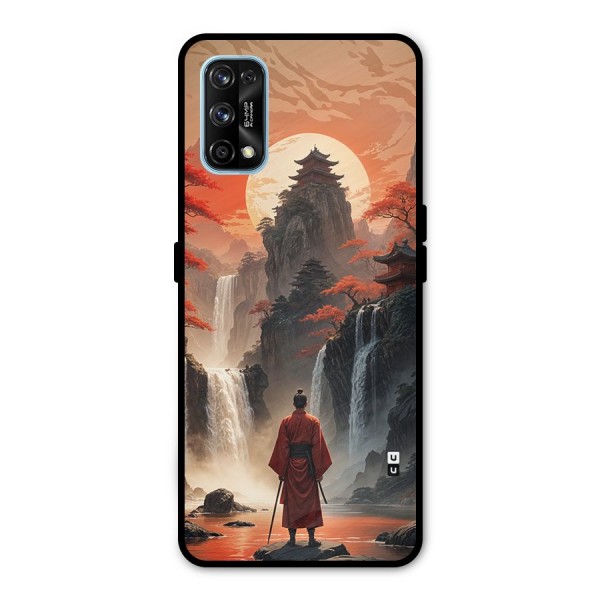 Ancient Waterfall Metal Back Case for Realme 7 Pro