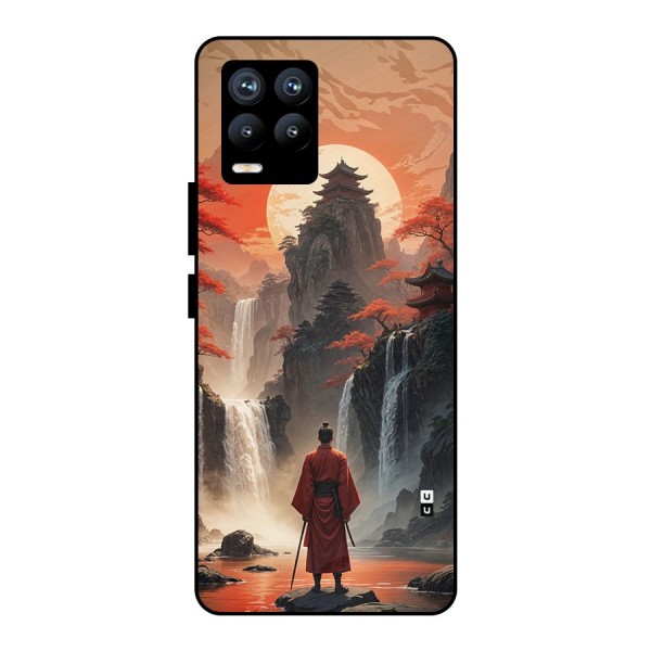 Ancient Waterfall Metal Back Case for Realme 8