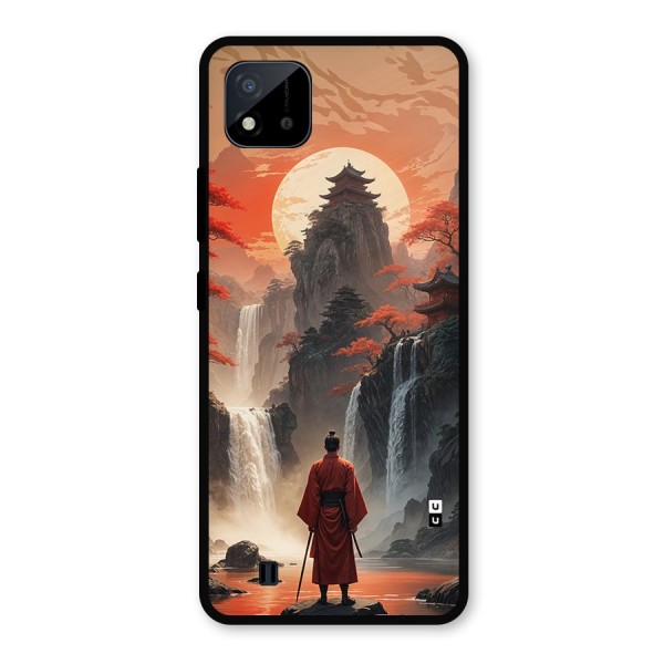 Ancient Waterfall Metal Back Case for Realme C11 2021