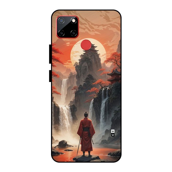 Ancient Waterfall Metal Back Case for Realme C12