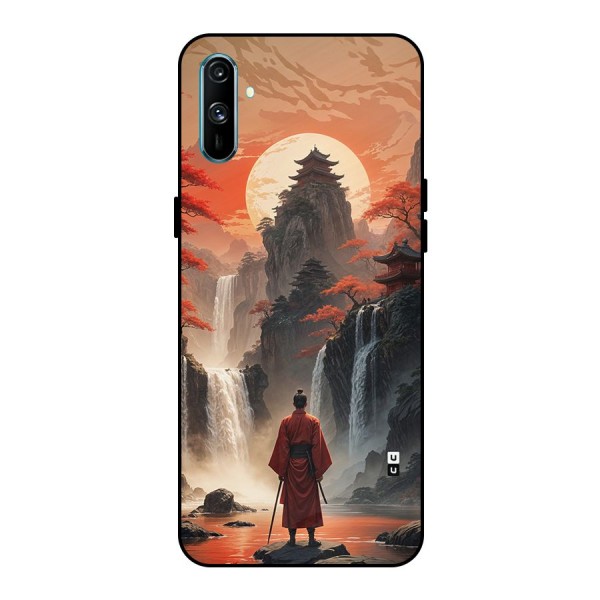 Ancient Waterfall Metal Back Case for Realme C3