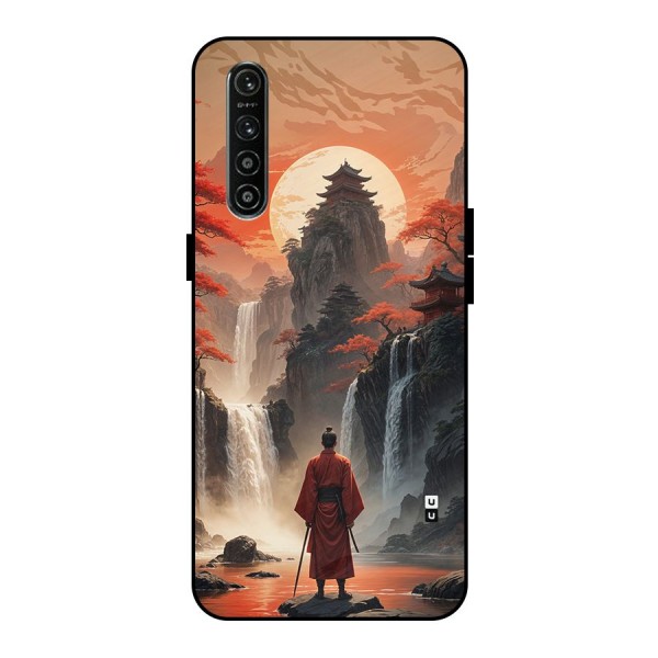 Ancient Waterfall Metal Back Case for Realme XT