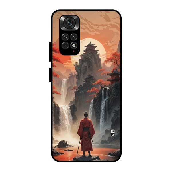 Ancient Waterfall Metal Back Case for Redmi Note 11 Pro