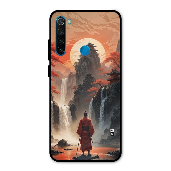 Ancient Waterfall Metal Back Case for Redmi Note 8