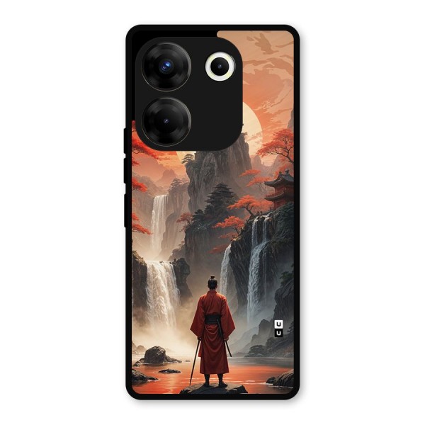 Ancient Waterfall Metal Back Case for Tecno Camon 20 Pro