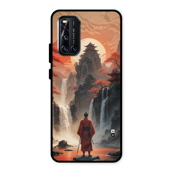 Ancient Waterfall Metal Back Case for Vivo V19