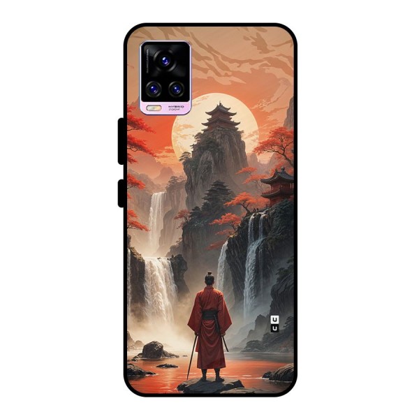 Ancient Waterfall Metal Back Case for Vivo V20 Pro