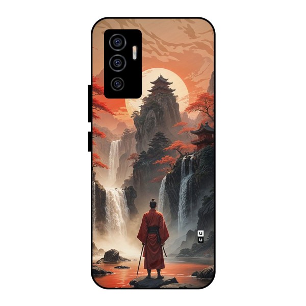 Ancient Waterfall Metal Back Case for Vivo V23e