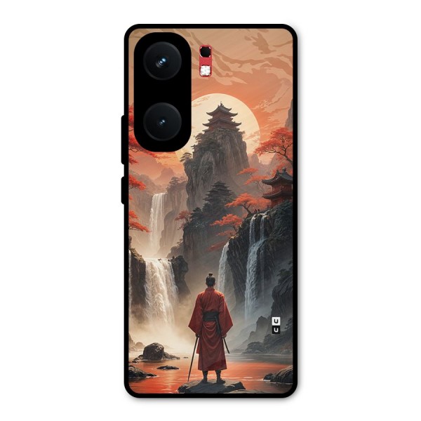 Ancient Waterfall Metal Back Case for iQOO Neo 9 Pro