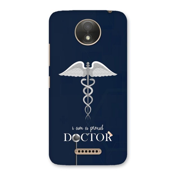 Angel Doctor Back Case for Moto C Plus