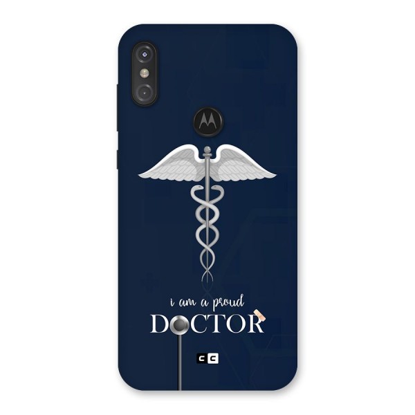 Angel Doctor Back Case for Motorola One Power