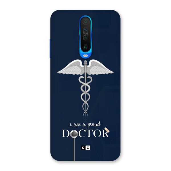 Angel Doctor Back Case for Poco X2