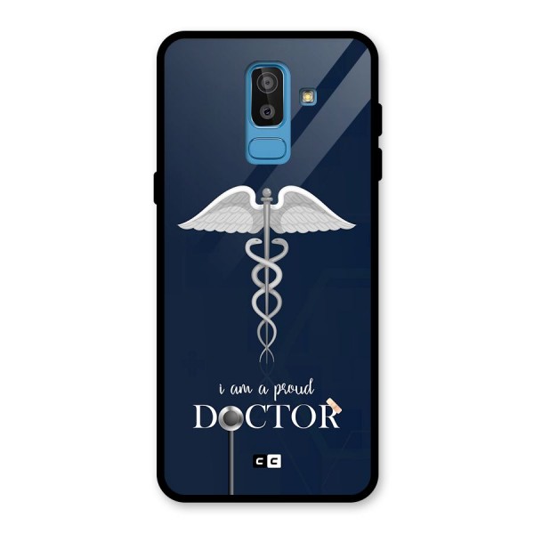 Angel Doctor Glass Back Case for Galaxy J8