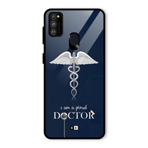 Angel Doctor Glass Back Case for Galaxy M21