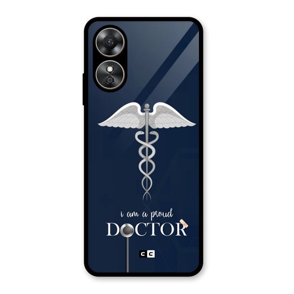 Angel Doctor Glass Back Case for Oppo A17