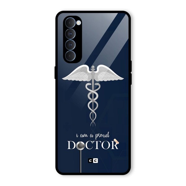 Angel Doctor Glass Back Case for Oppo Reno4 Pro