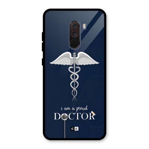 Angel Doctor Glass Back Case for Poco F1