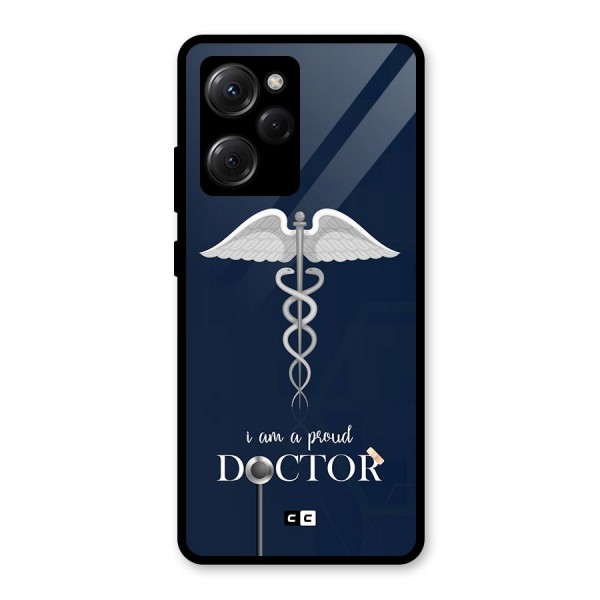 Angel Doctor Glass Back Case for Poco X5 Pro