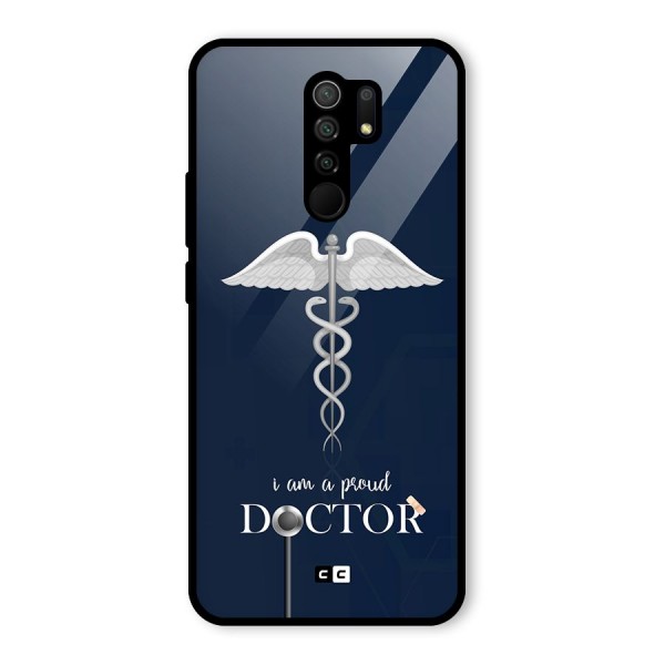 Angel Doctor Glass Back Case for Redmi 9 Prime