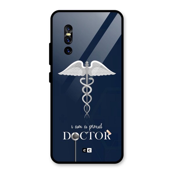 Angel Doctor Glass Back Case for Vivo V15 Pro