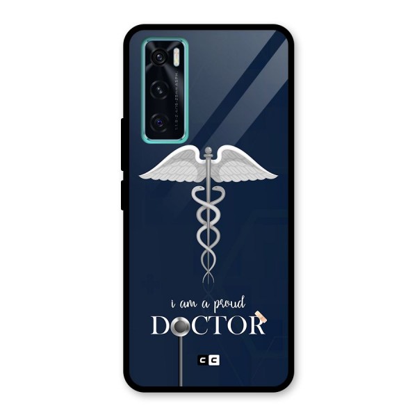 Angel Doctor Glass Back Case for Vivo V20 SE