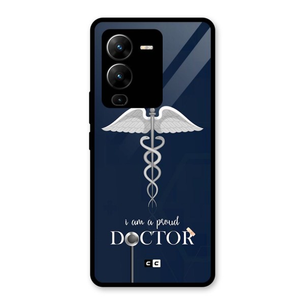 Angel Doctor Glass Back Case for Vivo V25 Pro