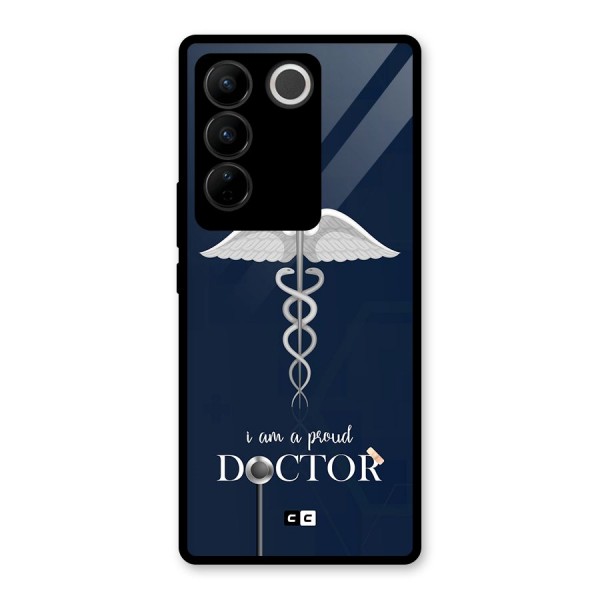 Angel Doctor Glass Back Case for Vivo V27 Pro